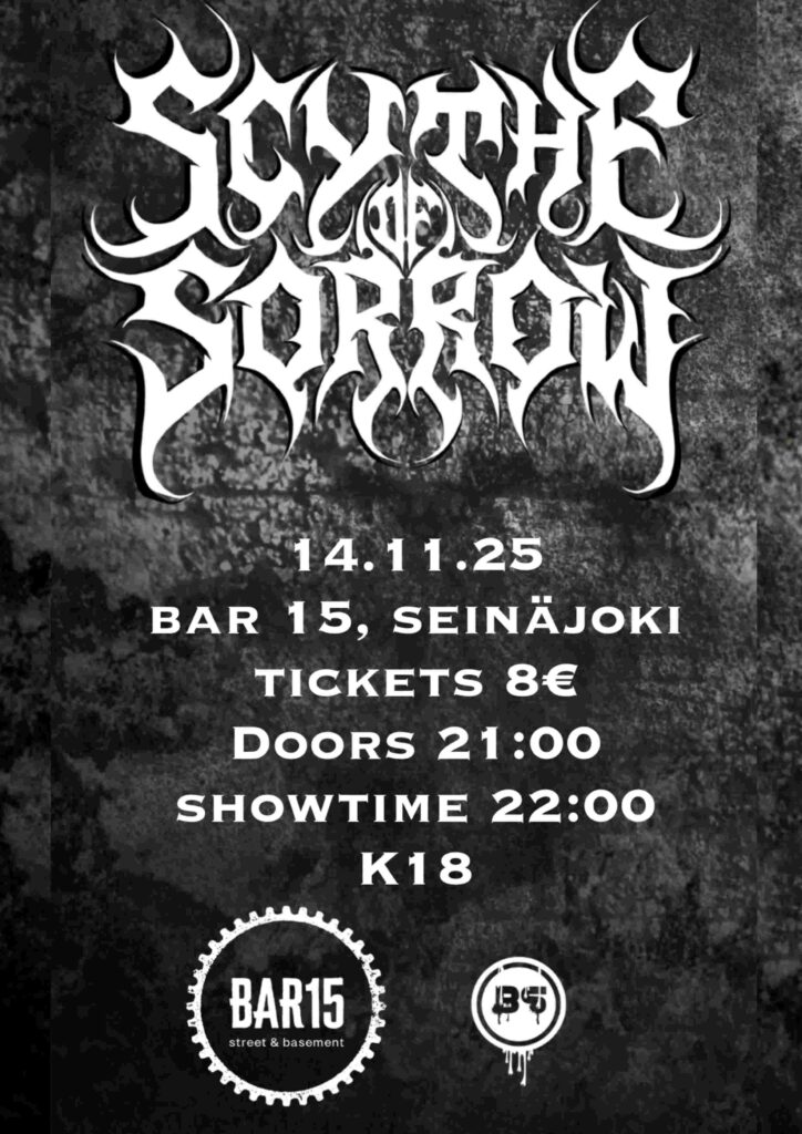 Scythe of Sorrow Bloodstained Metal Supported Event