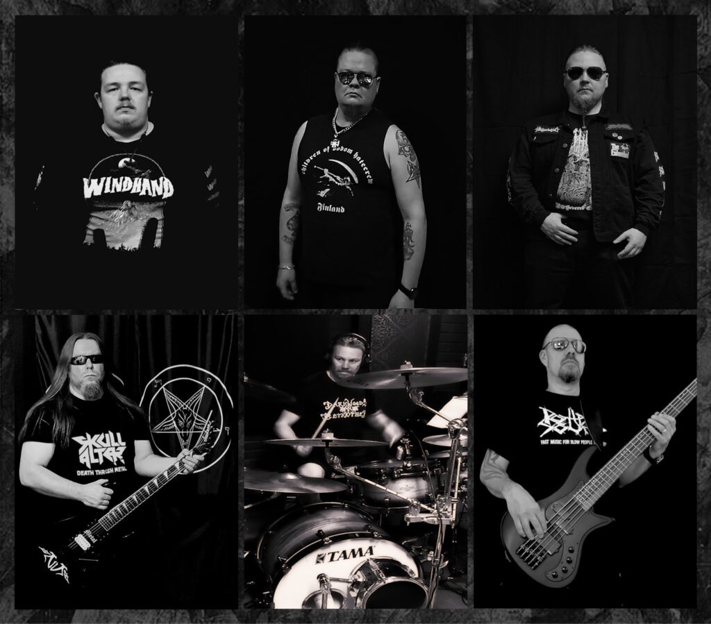 Skull Altar Bloodstained Metal