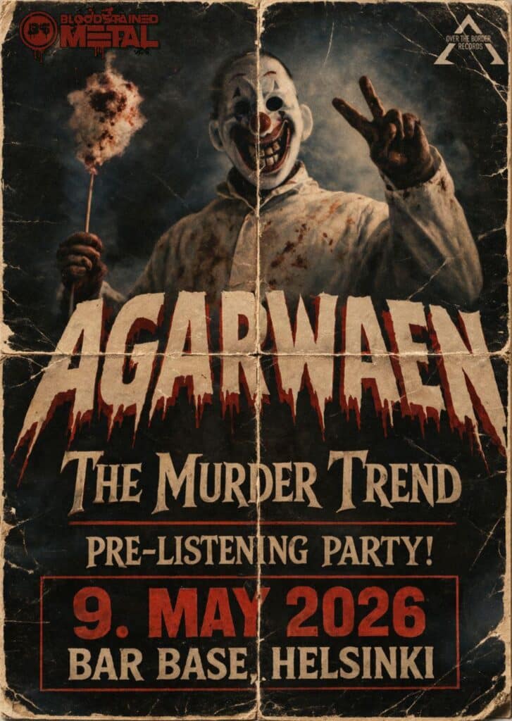 Agarwaen pre listening party Bloodstained Metal