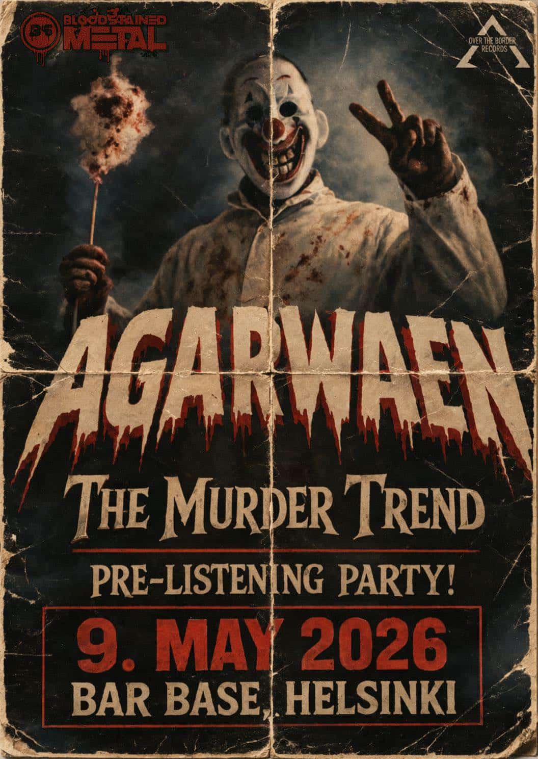 Agarwaen pre listening party Bloodstained Metal