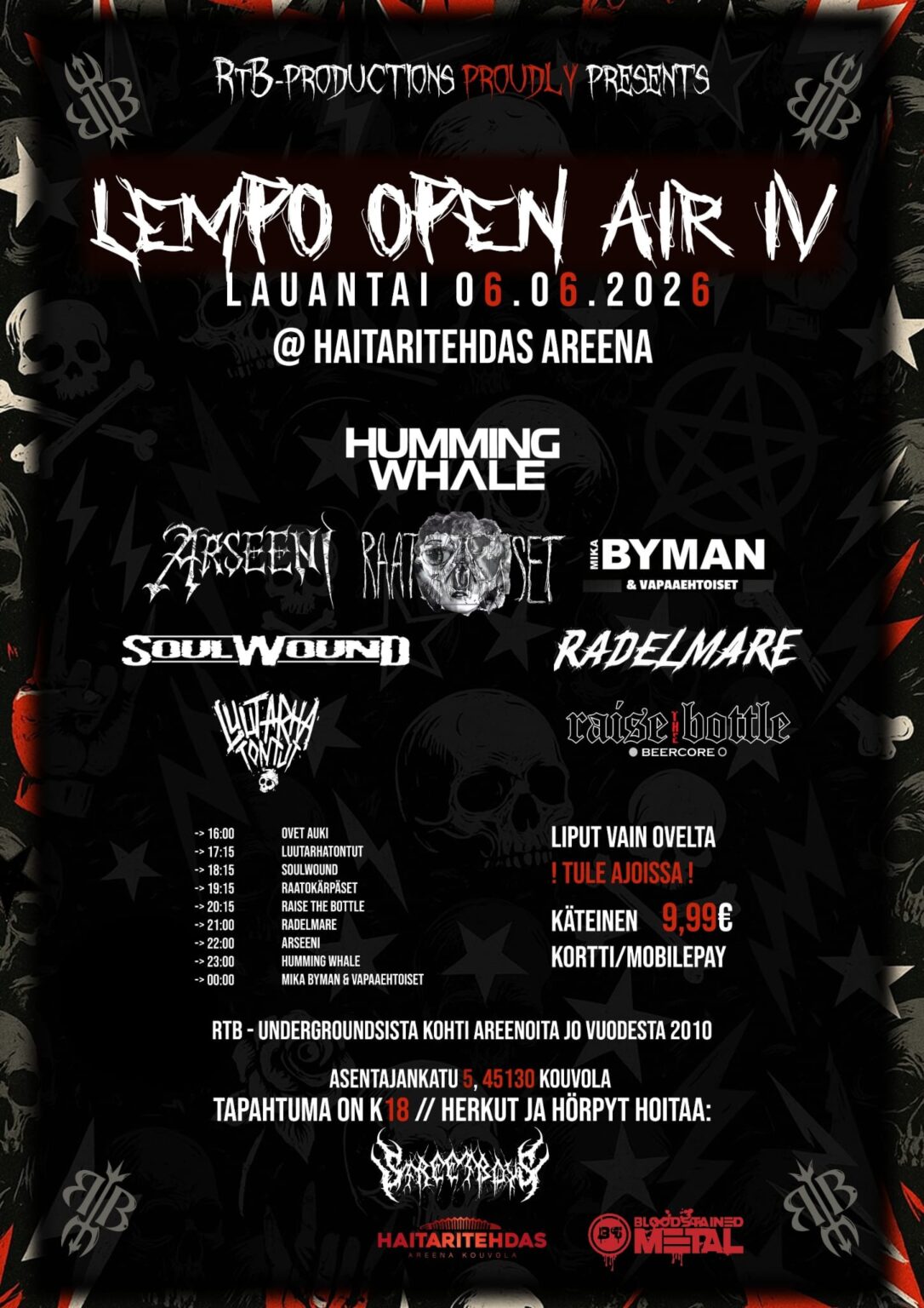 LEMPO OPEN AIR Bloodstained Metal