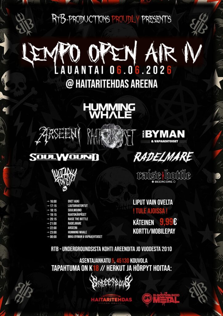 LEMPO OPEN AIR Bloodstained Metal